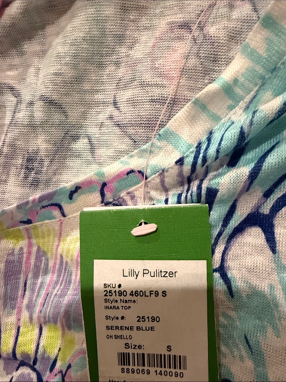 Lilly Pulitzer Oh Shello Irina Linen Top size small NWT - Picture 3 of 7